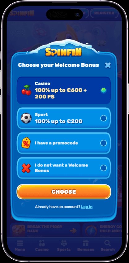 Spinfin Casino and Its UK Offering in United Kingdom